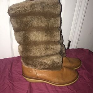 Timberland Fur Boots 👢
